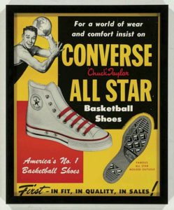 Chuck Taylor All Star early ad