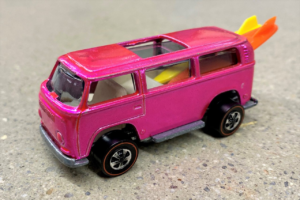 Honorable Mention: Hot Wheels Pink VW Beach Bomb, 1969 Estimated Value: $150,000, 2018